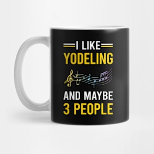 3 People Yodeling Yodel Mug